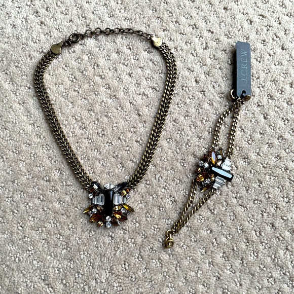 Jcrew necklace and bracelet set - Picture 1 of 4